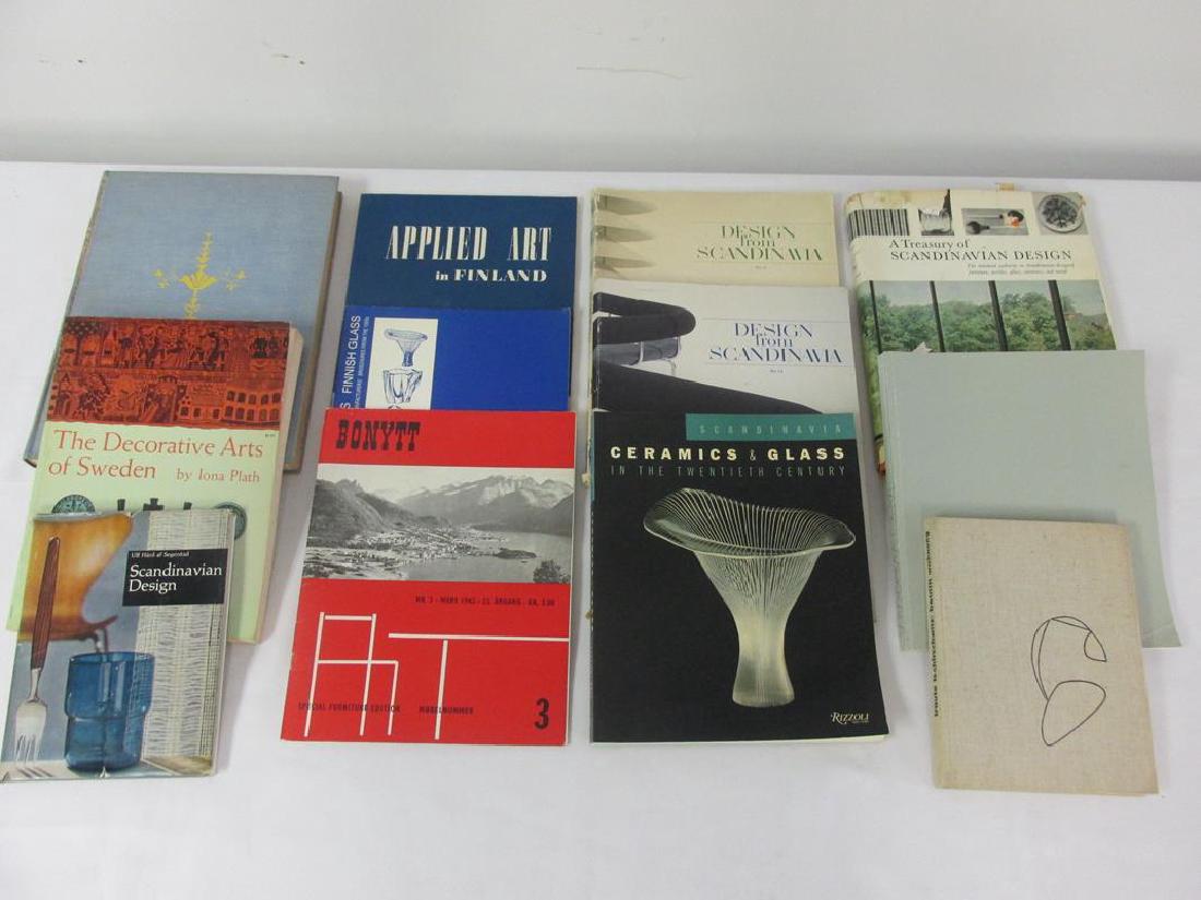 12 SCANDINAVIAN DESIGN BOOKS: INCL. TAPIO WIRKKALA MONOGRAPH