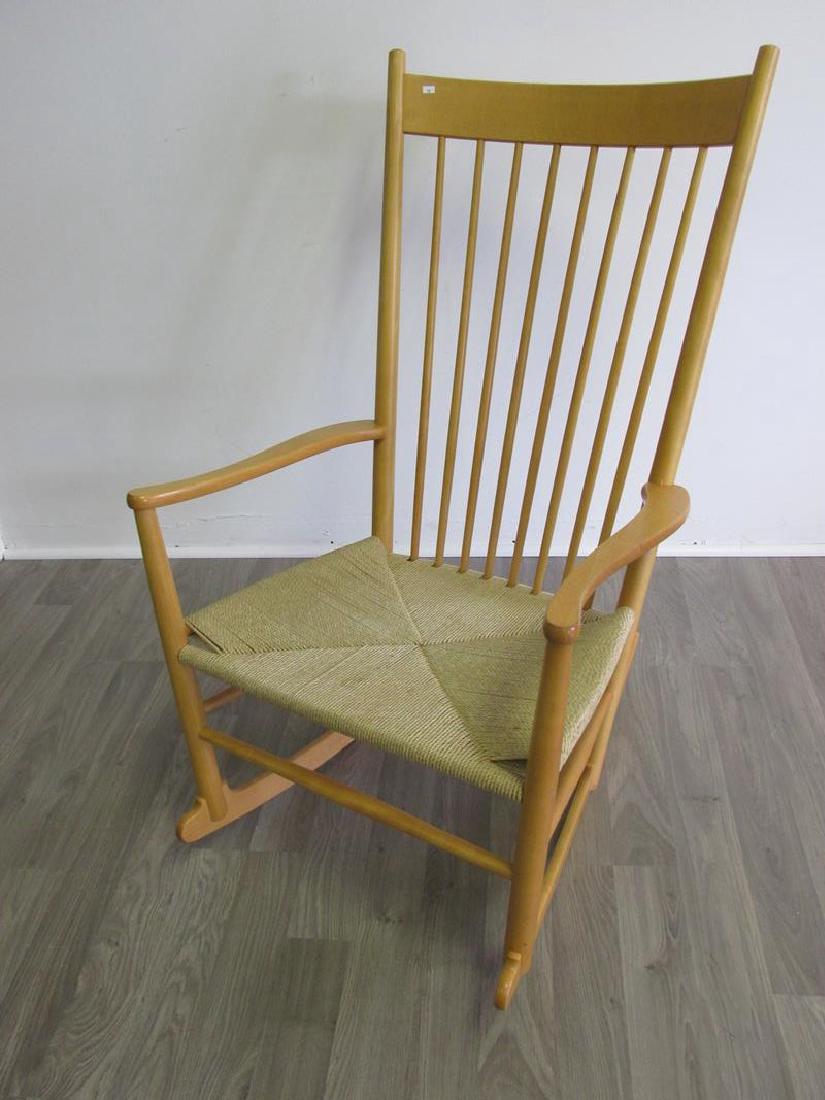 HANS WEGNER J16 ROCKING CHAIR: SEE TITLE
