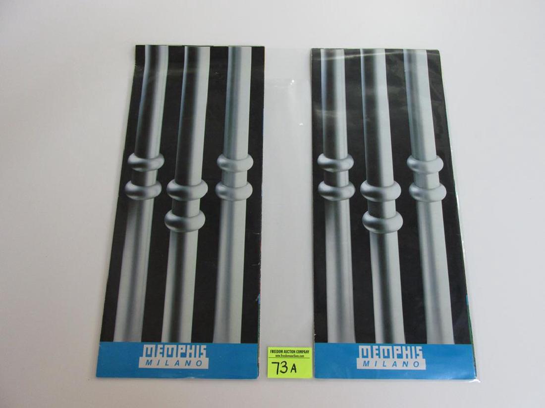 2 ORIGINAL MEMPHIS/MILANO/ITALY CATALOGS, POSTERS (1 of 5)