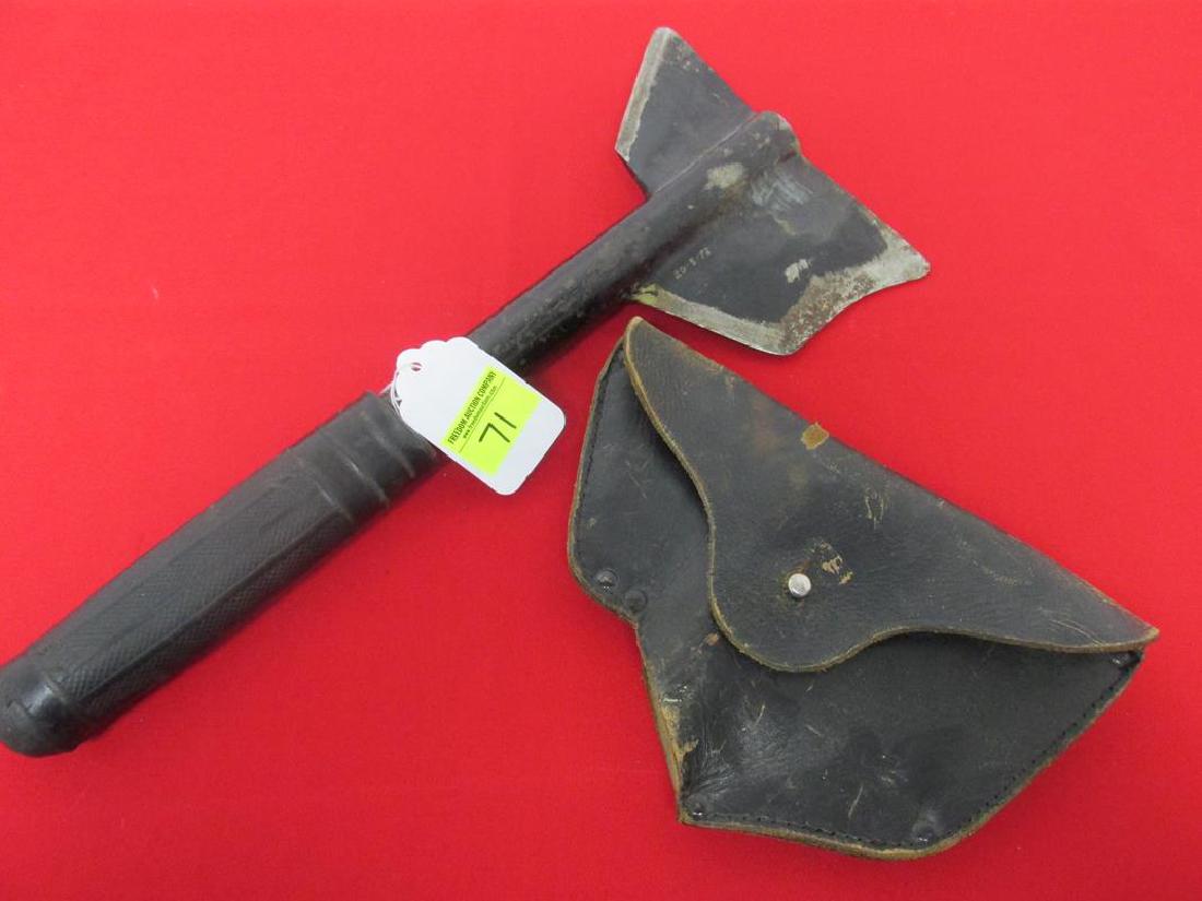 ELWELL FIRE HATCHET AND SHEATH (1 of 1)