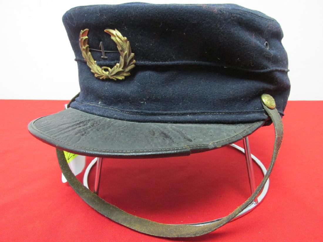 FIREMAN'S DRESS CAP: SEE TITLE