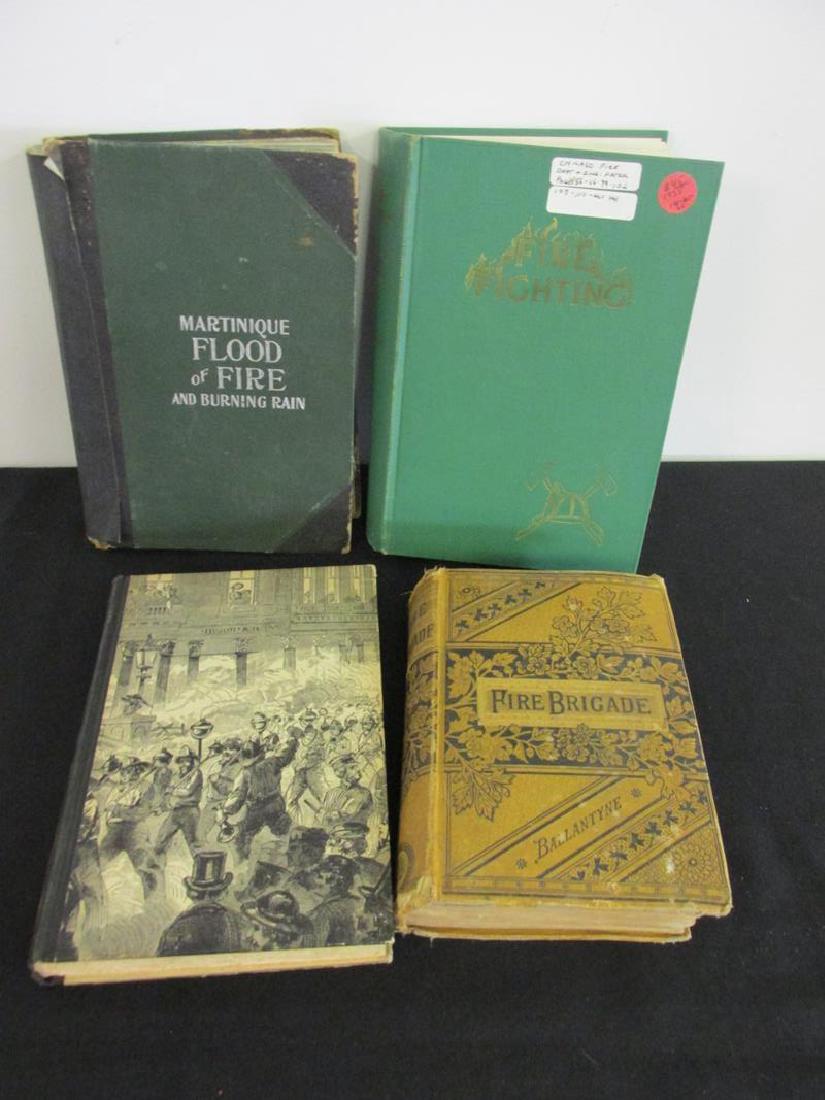 4 ANTIQUE & VINTAGE FIRE RELATED BOOKS (1 of 1)
