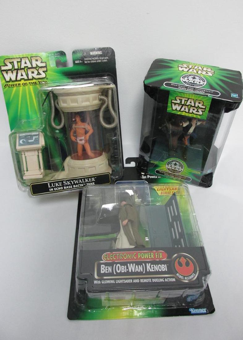 3 PC. STAR WARS KENNER-HASBRO TOY GROUPING: SEE TITLE