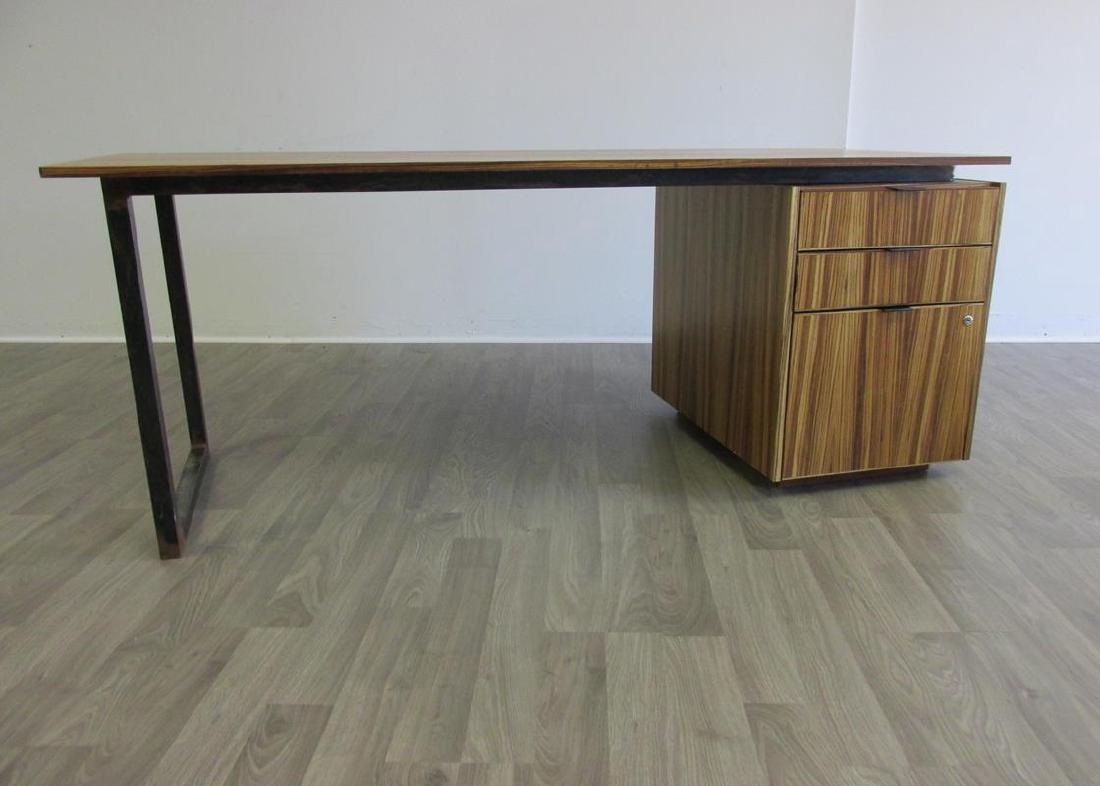 Zebra Wood Custom Executive Desk Aug 13 2017 Freedom Auction