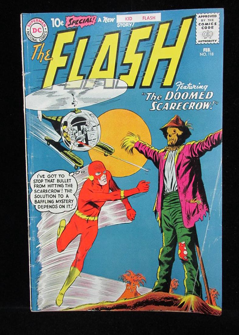 1961 FLASH #118 COMIC BOOK (1 of 1)