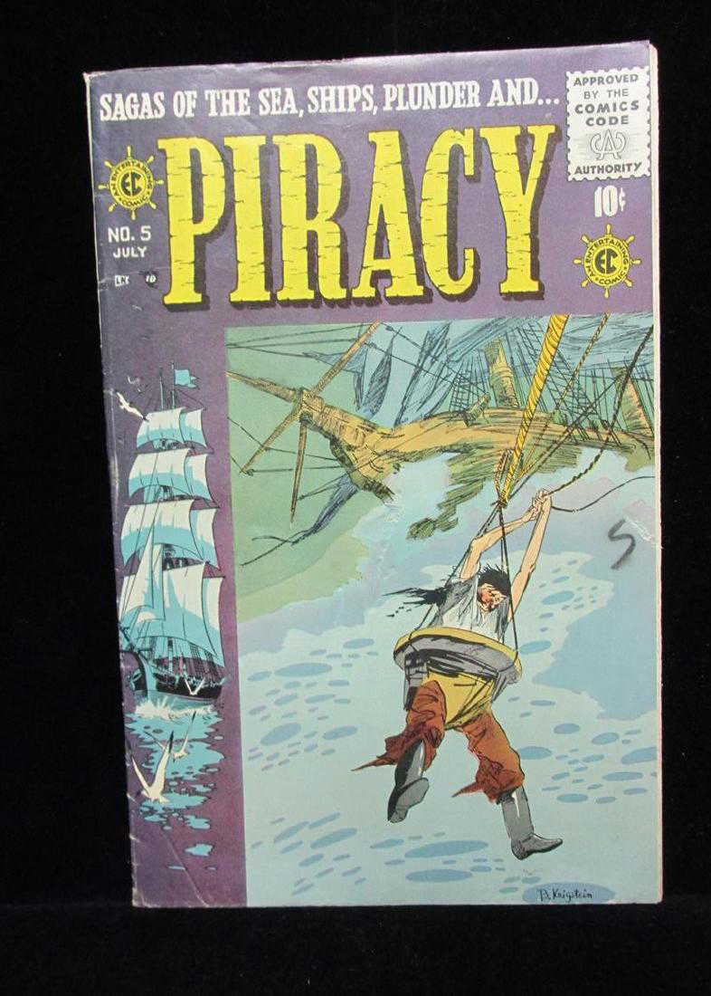 1955 PIRACY 5 COMIC BOOK