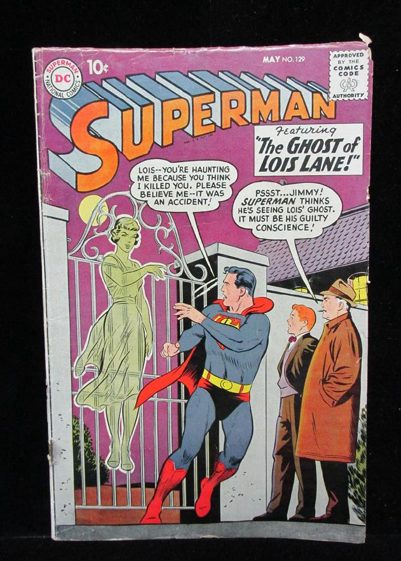1959 SUPERMAN #129 COMIC BOOK: SEE TITLE