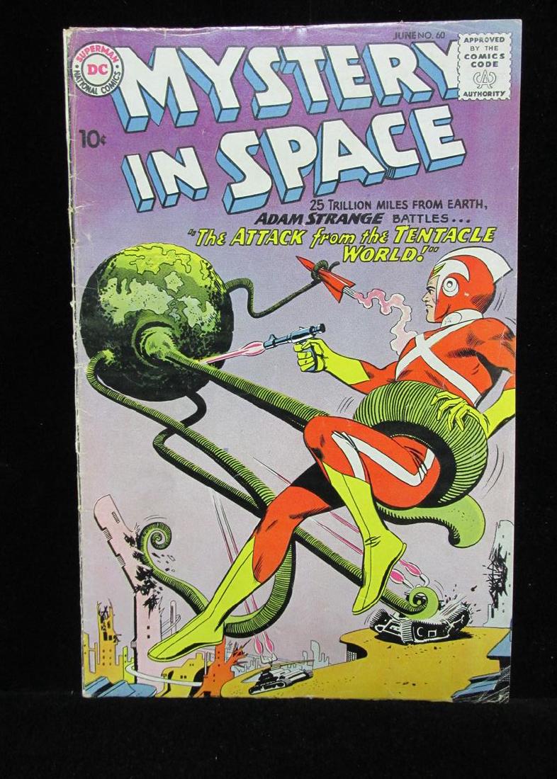 1960 MYSTERY IN SPACE #60 COMIC BOOK (1 of 1)