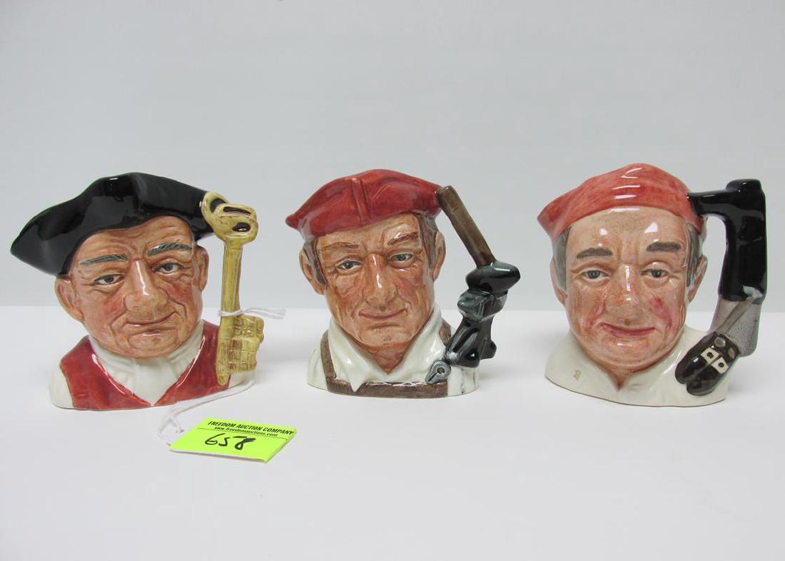 3 ROYAL DOULTON TOBY MUGS (1 of 1)
