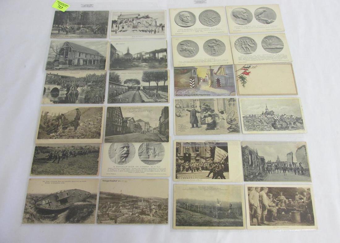 FOREIGN WAR POSTCARD GROUPING (1 of 2)