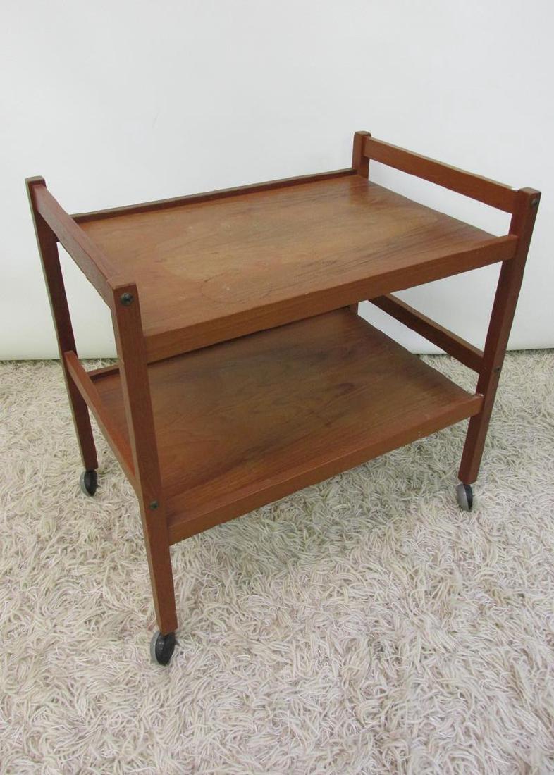 BRDR. FURBO TEAK TROLLEY: SIGNS OF USE, STAINS, MARKS