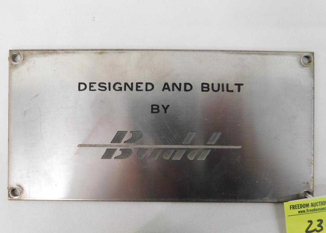 NEW HAVEN RAILROAD BUILDER'S PLATE: SEE TITLE
