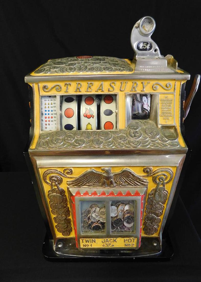 WATLING TREASURY QUARTER SLOT MACHINE