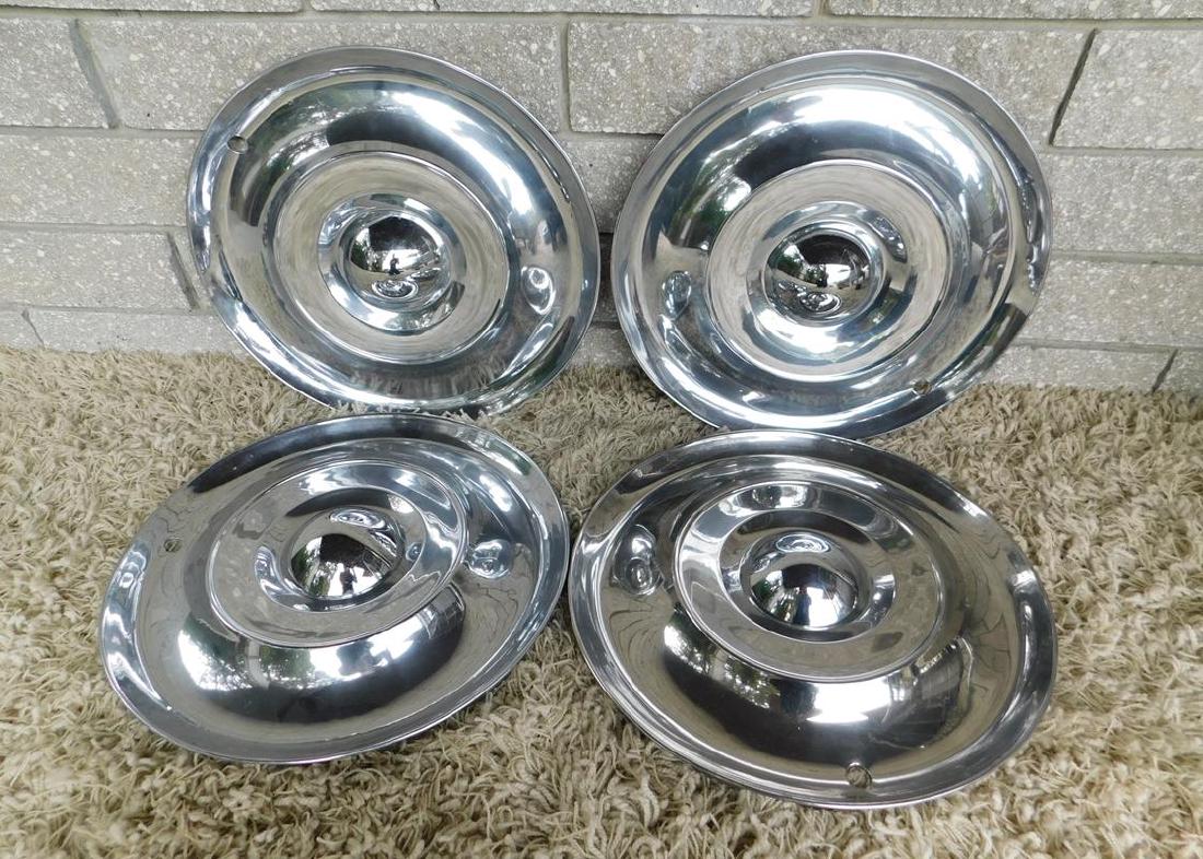 1954 Chrysler Hubcaps Set Of 4