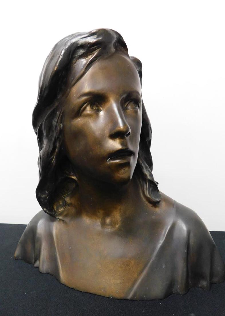 FRANCOIS-RAOUL LARCHE (ATTR.) BRONZE: "JESUS AU MILLIEU DES DOCTORS/CHRIST AMONG THE DOCTORS)