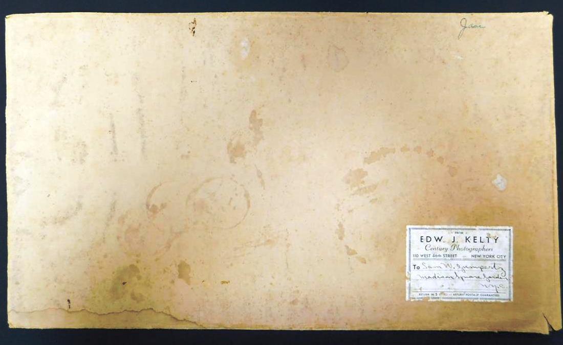 ORIGINAL EDWARD J. KELTY PHOTO MAILER ENVELOPE (1 of 3)