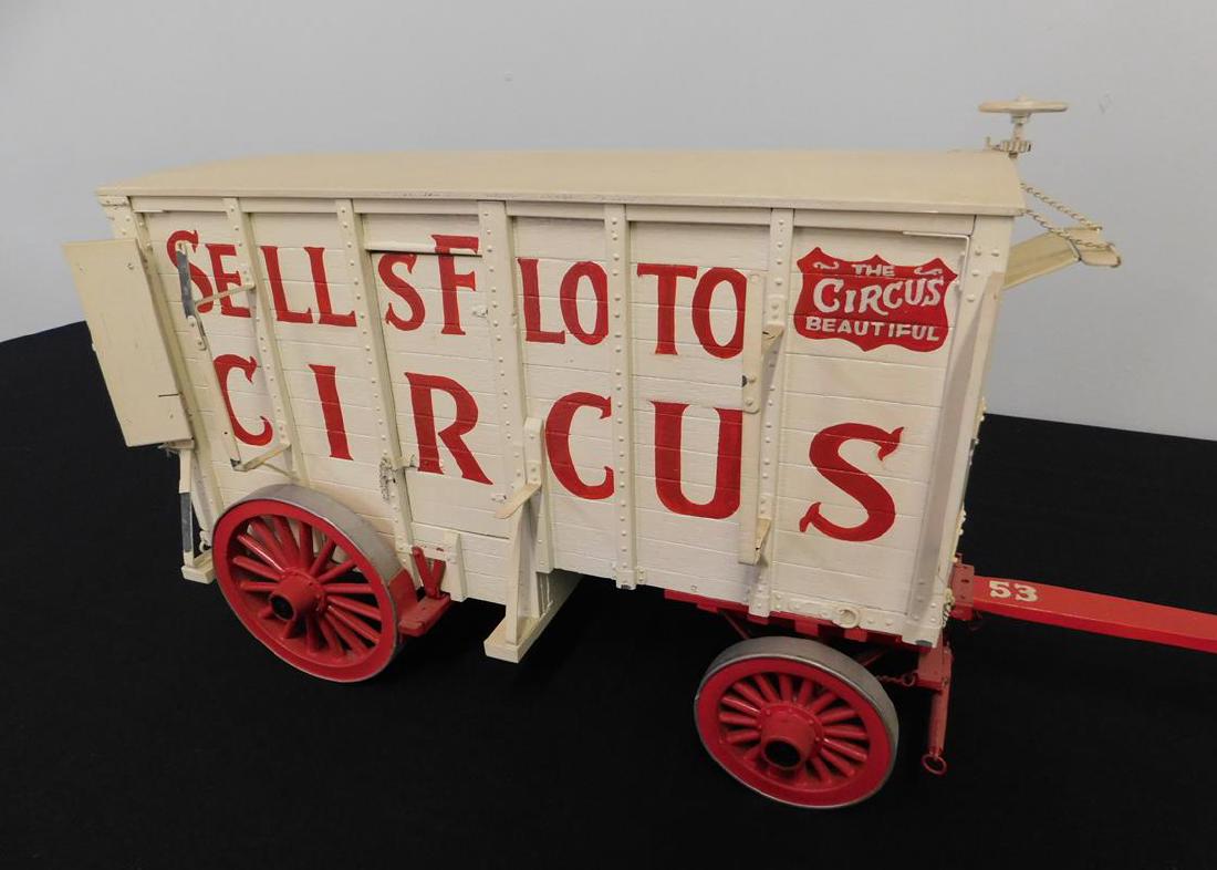 SELLS FLOTO CIRCUS MODEL WAGON #53 (1 of 6)