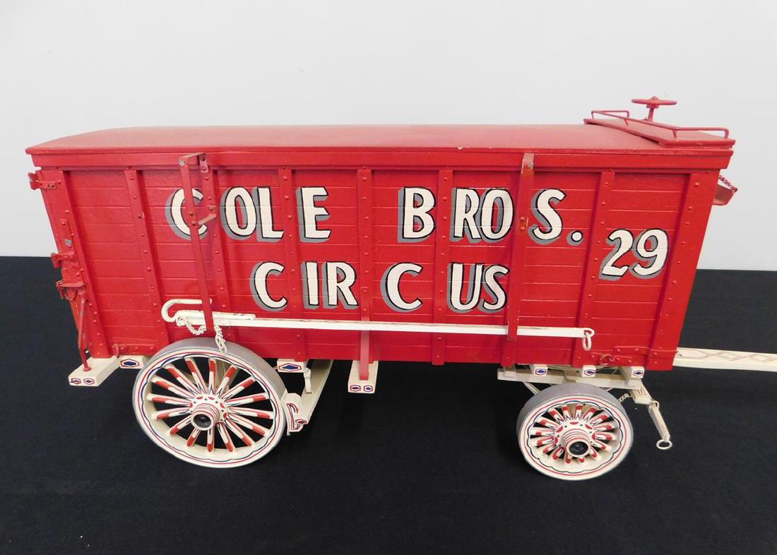 COLE BROTHERS CIRCUS MODEL WAGON #29 (1 of 6)