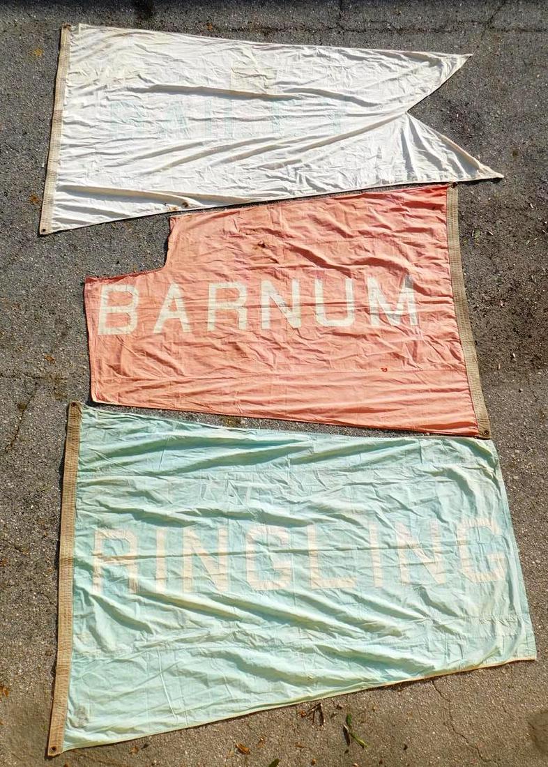 R.B.B.B. CIRCUS BIG TOP PENNANT FLAGS (1 of 4)