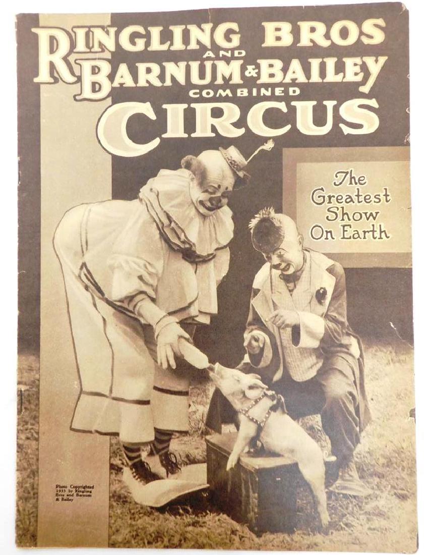 1935 RINGLING BROS. AND BARNUM & BAILEY COURIER (1 of 1)