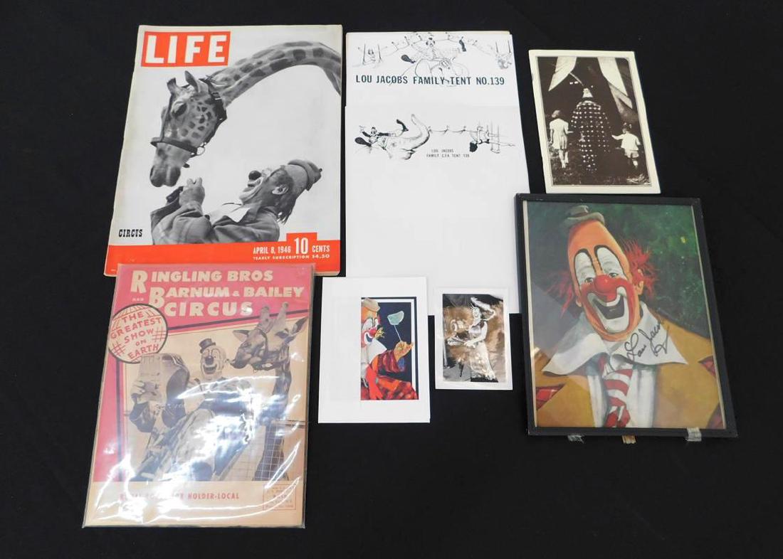 LOU JACOBS COLLECTIBLES LOT (1 of 1)