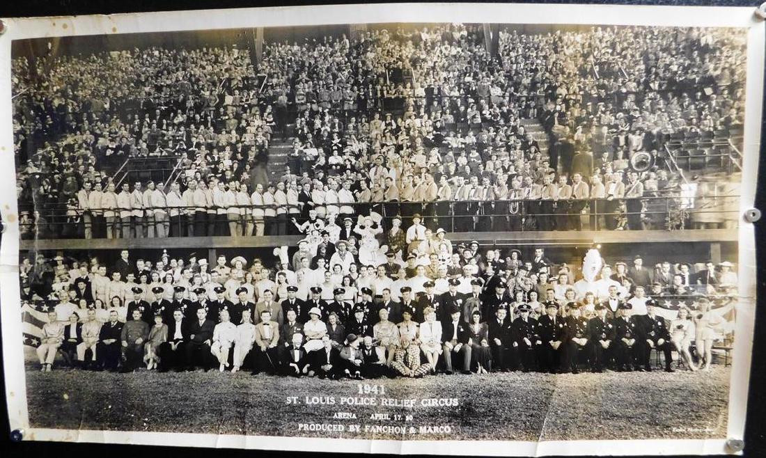 1941 ST. LOUIS POLICE RELIEF CIRCUS PHOTOGRAPH (1 of 4)