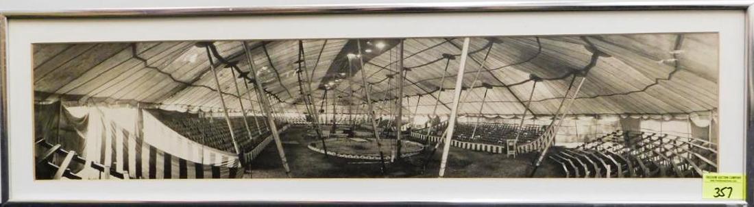 UNDER THE BIG TOP PANORAMIC PHOTOGRAPH (1 of 4)