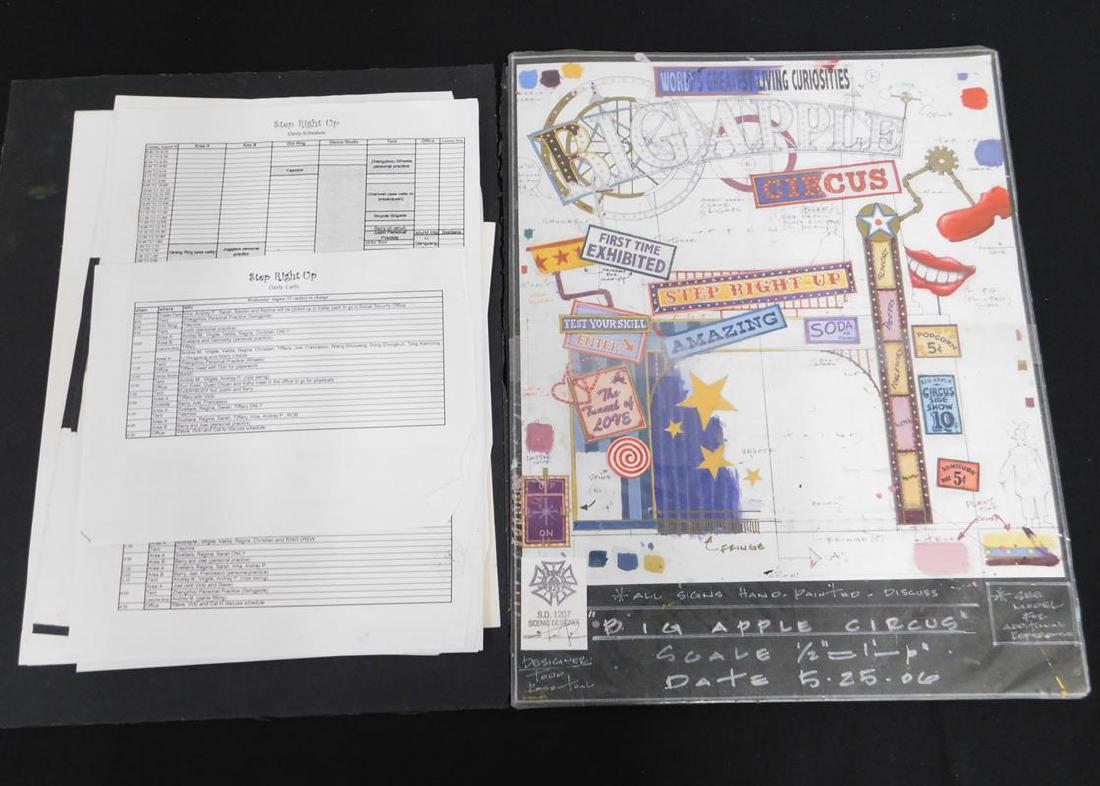 BIG APPLE CIRCUS CONCEPTUAL FOLIO BY TODD TOSENTHAL (1 of 1)