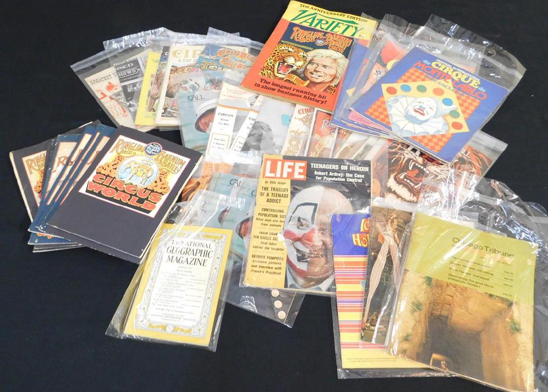 DISCOVERY LOT OF CIRCUS EPHEMERA, PROGRAMS (1 of 1)