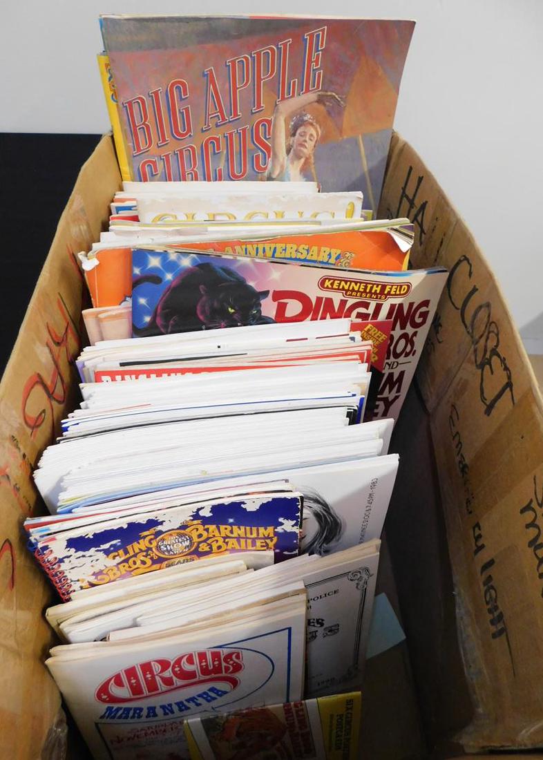DISCOVERY LOT OF CIRCUS EPHEMERA, PROGRAMS (1 of 1)