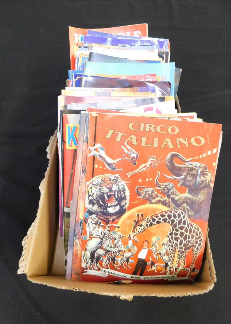 DISCOVER LOT OF CIRCUS EPHEMERA, PROGRAMS (1 of 1)