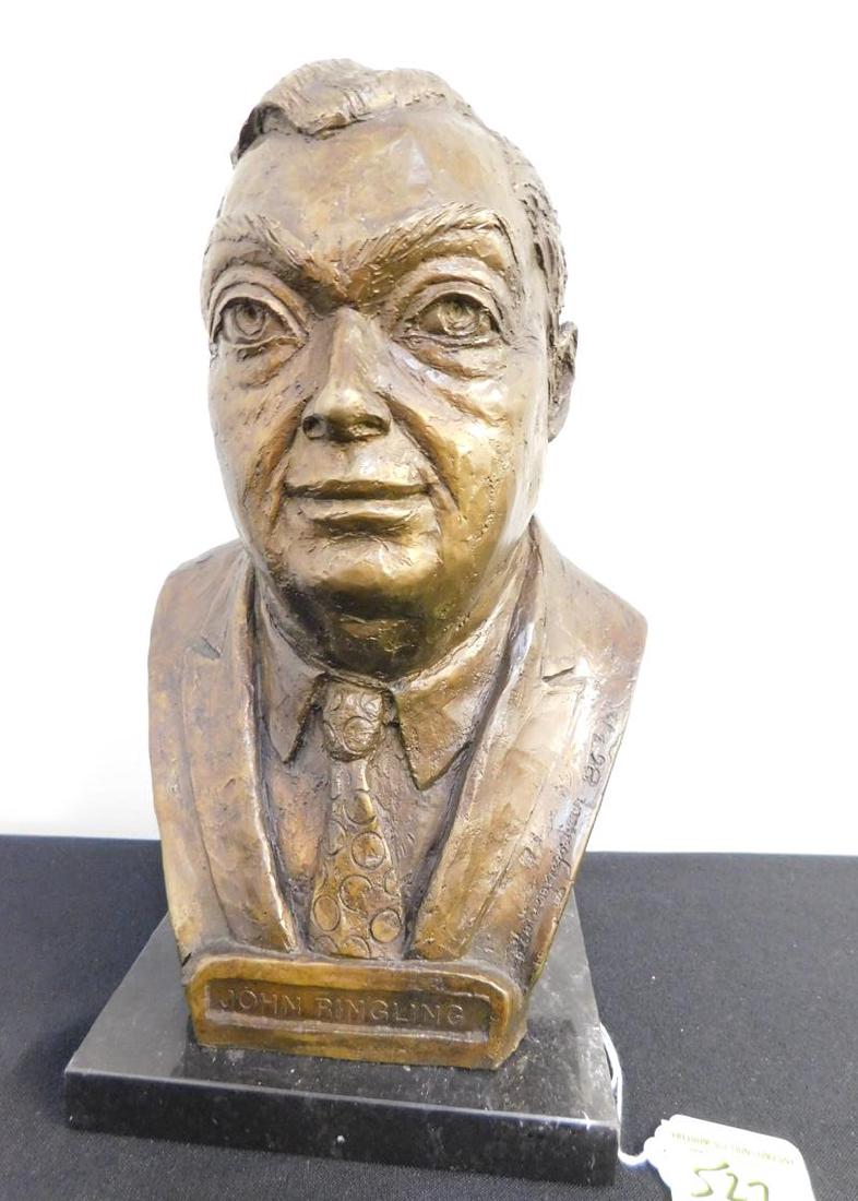 JOHN RINGLING BRONZE BUST (1 of 1)