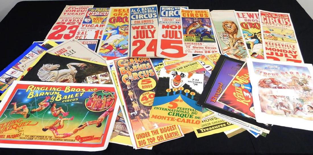 COLLECTION OF CIRCUS POSTERS (1 of 1)