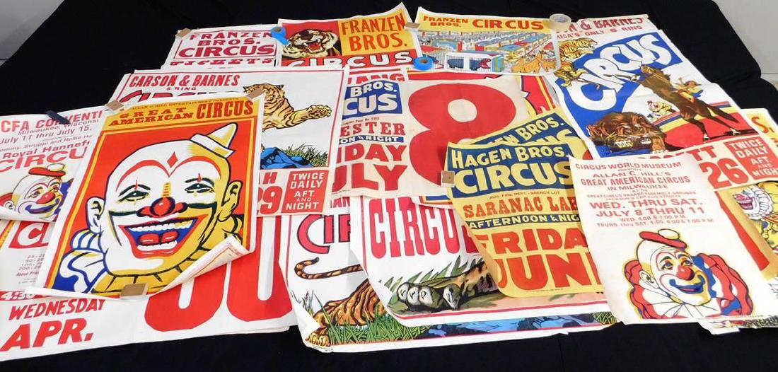 COLLECTION OF CIRCUS POSTERS (1 of 1)
