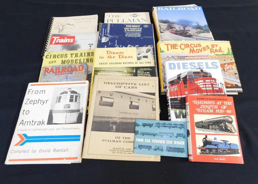 GROUPING OF BOOKS RELATING TO THE RAILROAD (1 of 1)