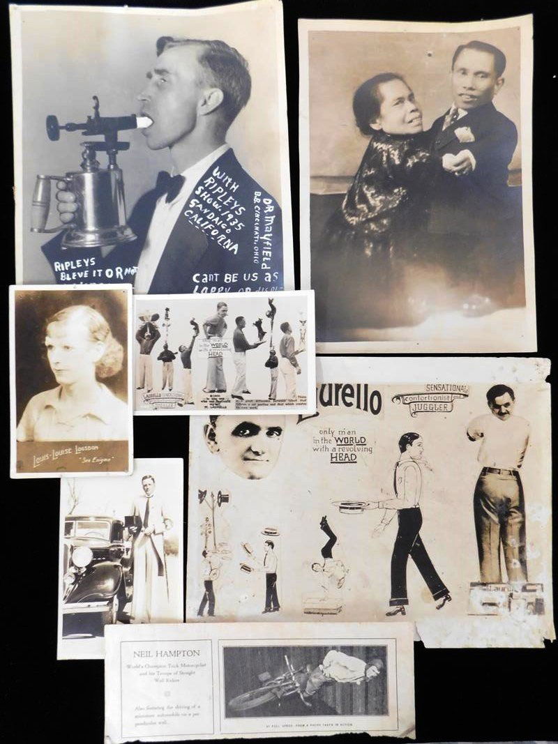 SIDESHOW PHOTOGRAPHS AND RPPC (1 of 3)