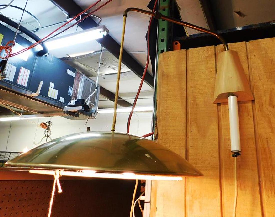 THURSTON-STYLE WALL MOUNT CHANDELIER: WITH ADJUSTING COUNTERWEIGHT