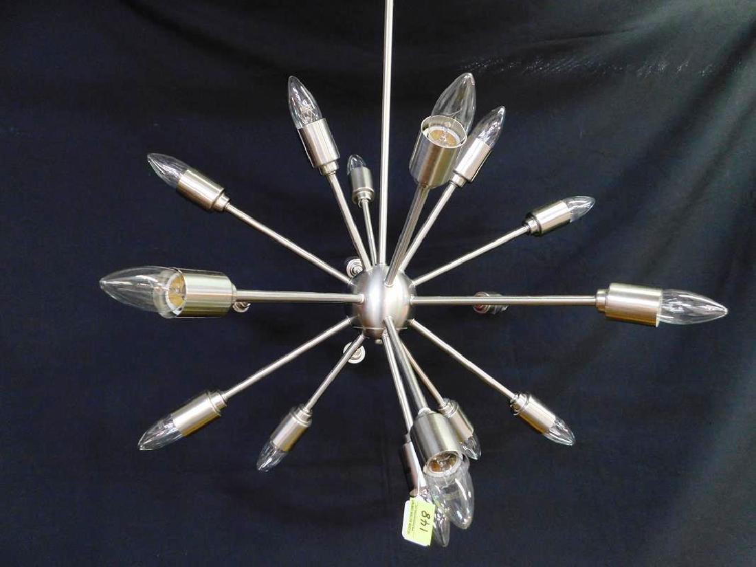 SATELLITE CEILING MOUNT LAMP: DIA. 30"