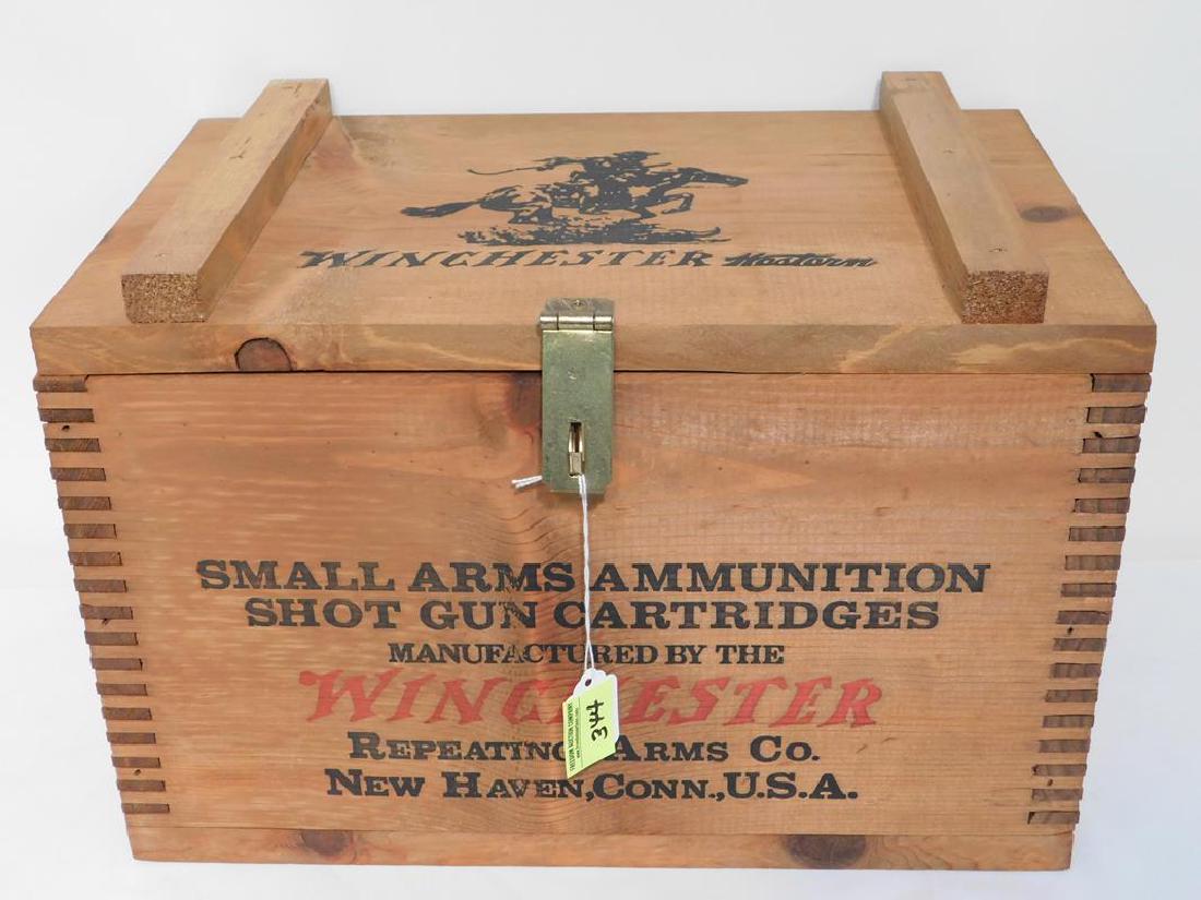 WINCHESTER AMMUNITION WOODEN CRATE: SEE TITLE