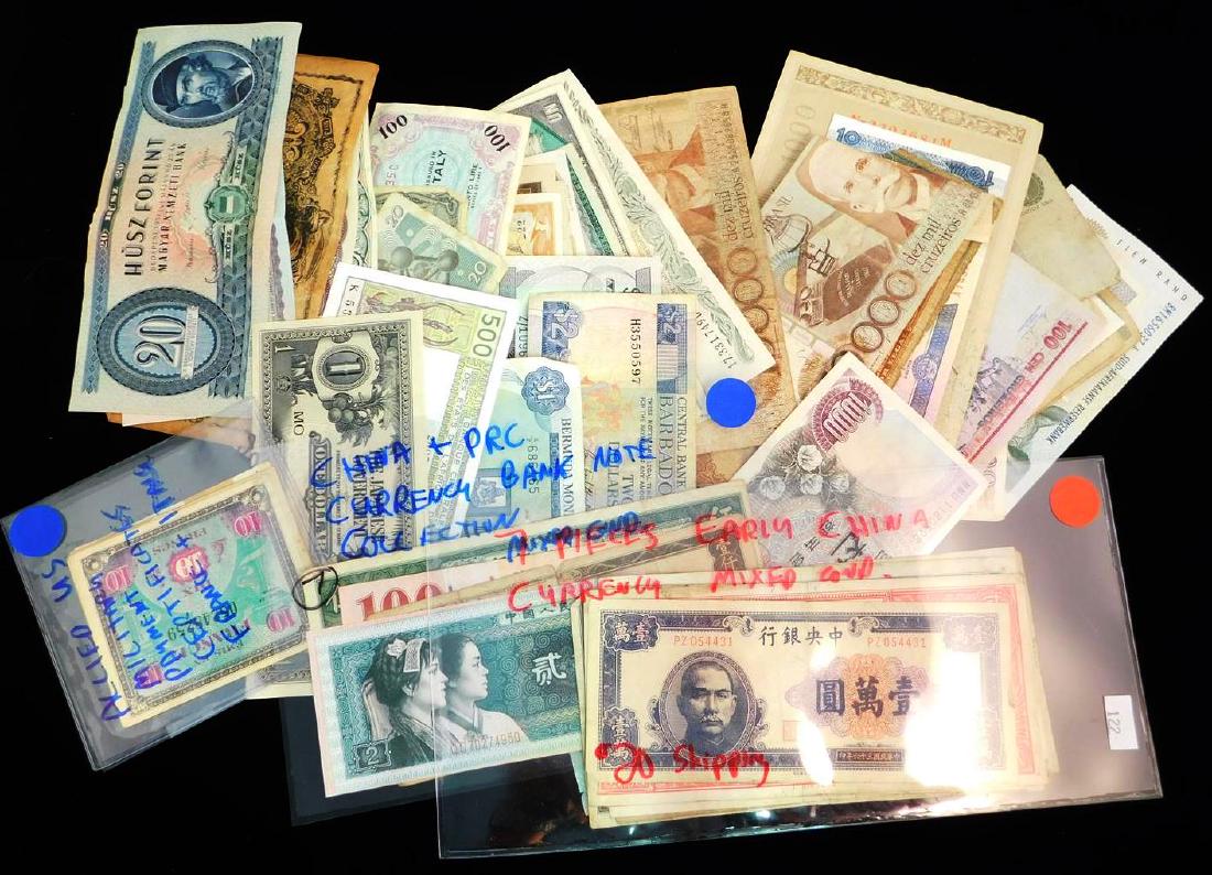 COLLECTION OF FOREIGN CURRENCY (1 of 1)