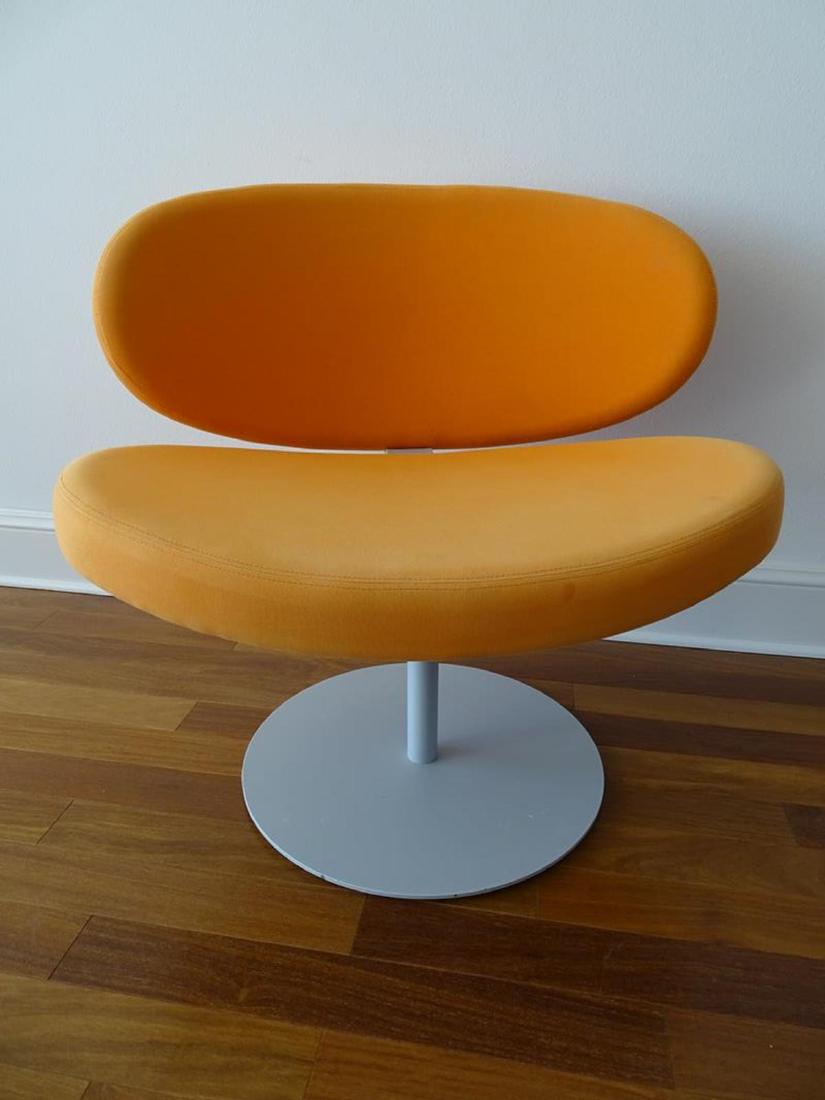 CHRISTOPHE PILLET FOR CAPPELLINI "SUNSET" SWIVEL CHAIR: SEE TITLE