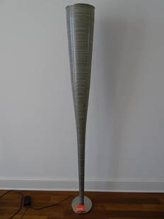 MARC SADLER FOR FOSCARINI (ITALY) "MITE" FLOOR LAMP: EXCELLENT CONDITION. HEIGHT 72"H, 8.25" DIA. AT THE TOP. ORIGINAL TAGS.