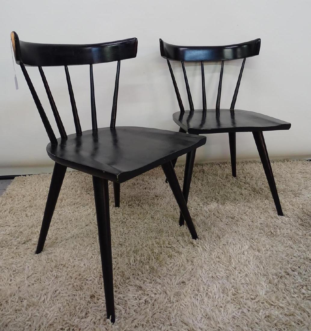 PAIR OF PAUL MCCOBB (ATTR.) SIDE CHAIRS: SEE TITLE