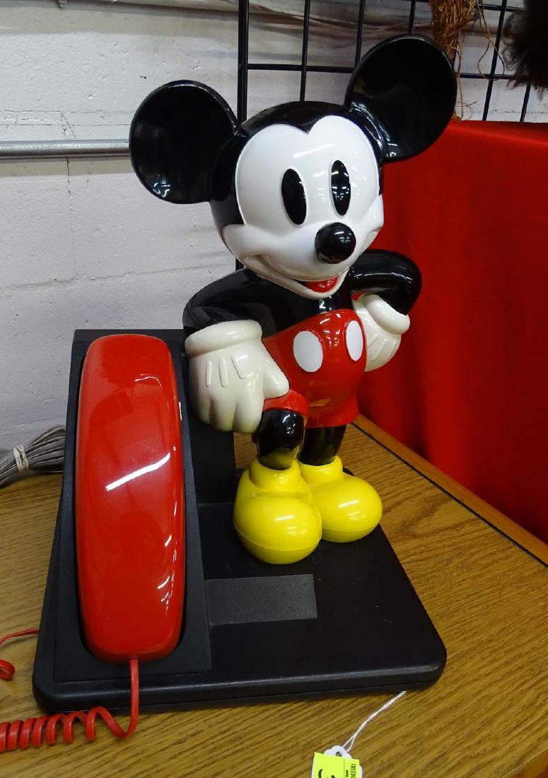 VINTAGE MICKEY MOUSE TELEPHONE: SEE TITLE