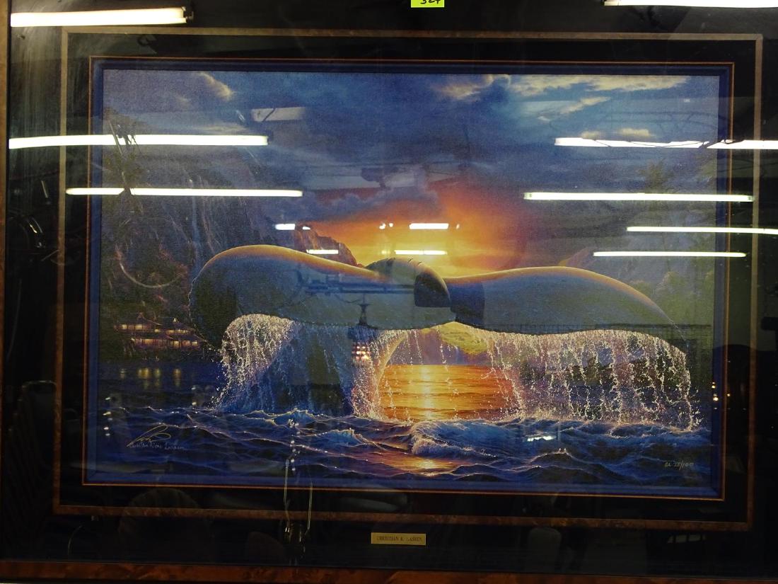 CHRISTIAN R. LASSEN S/N AQUATIC GICLEE: 44"X34"