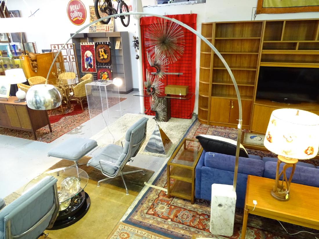 CASTIGLIONI FOR FLOS ARCO LAMP, MARBLE BASE: EXCELLENT CONDITION