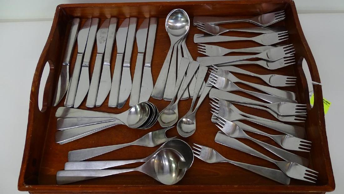 TIAS ECKHOFF FOR NORSTAL FLATWARE: 45 PC.