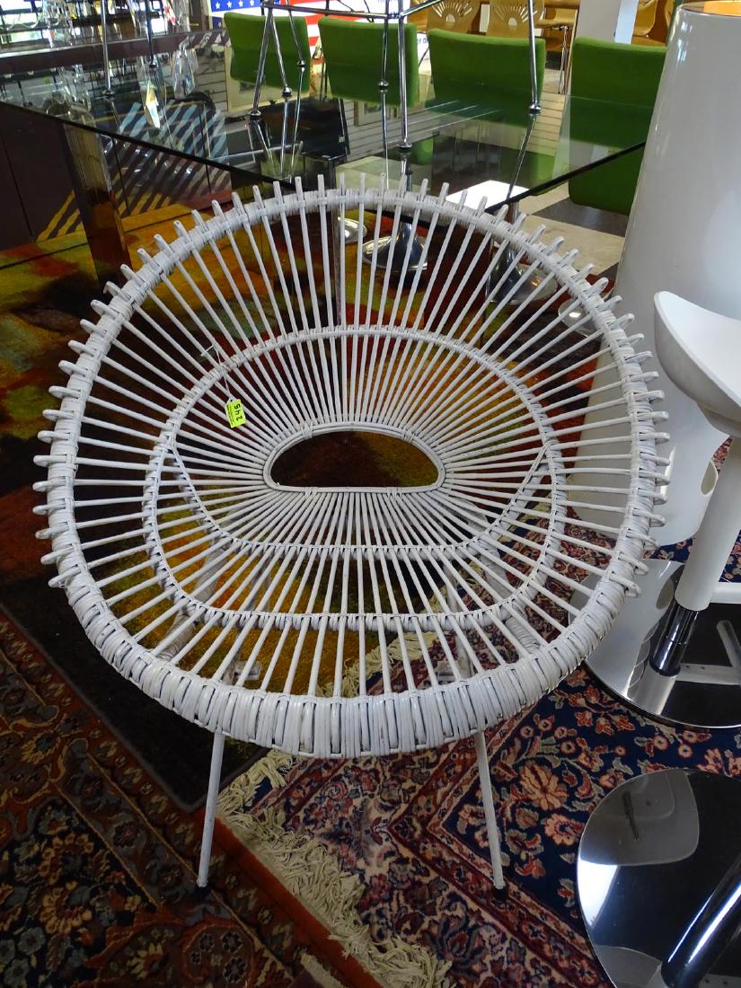 FRANCO ALBINI - ITALY (ATTR.), 1950'S RATTAN HOOP: SEE TITLE