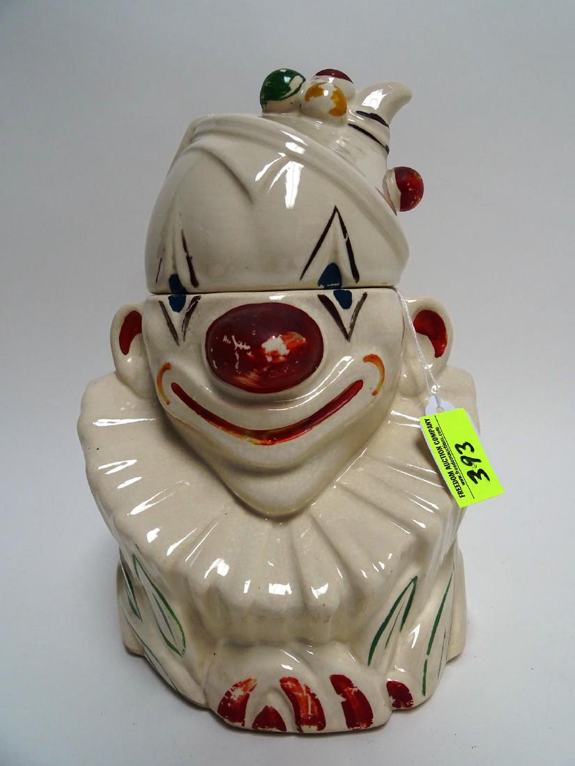 VINTAGE MCCOY CLOWN COOKIE JAR: SEE TITLE