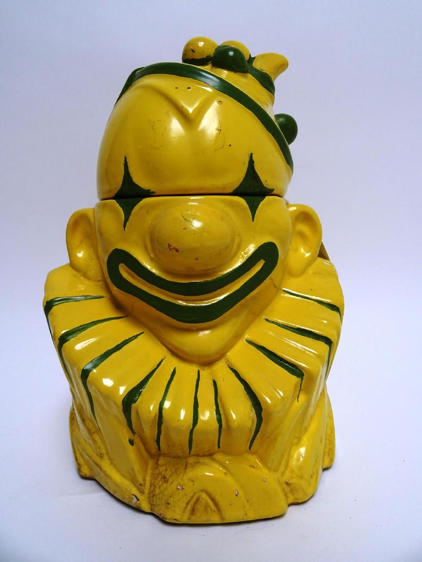VINTAGE MCCOY CLOWN COOKIE JAR: SEE TITLE